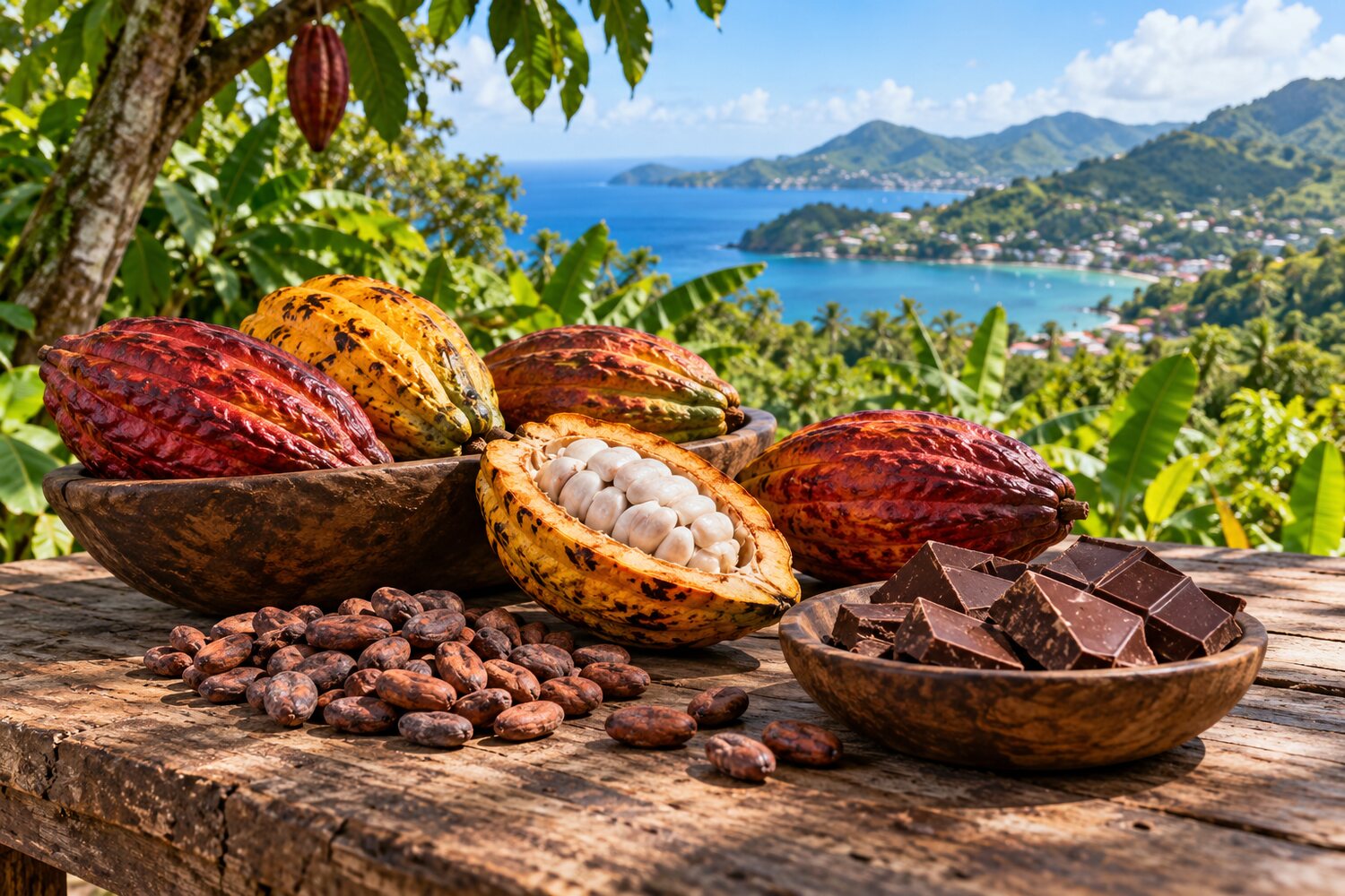 Grenada cocoa and chocolate